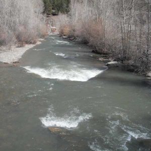 Yoy can hear the roar of Henson Creek from almost any walking trail in town.