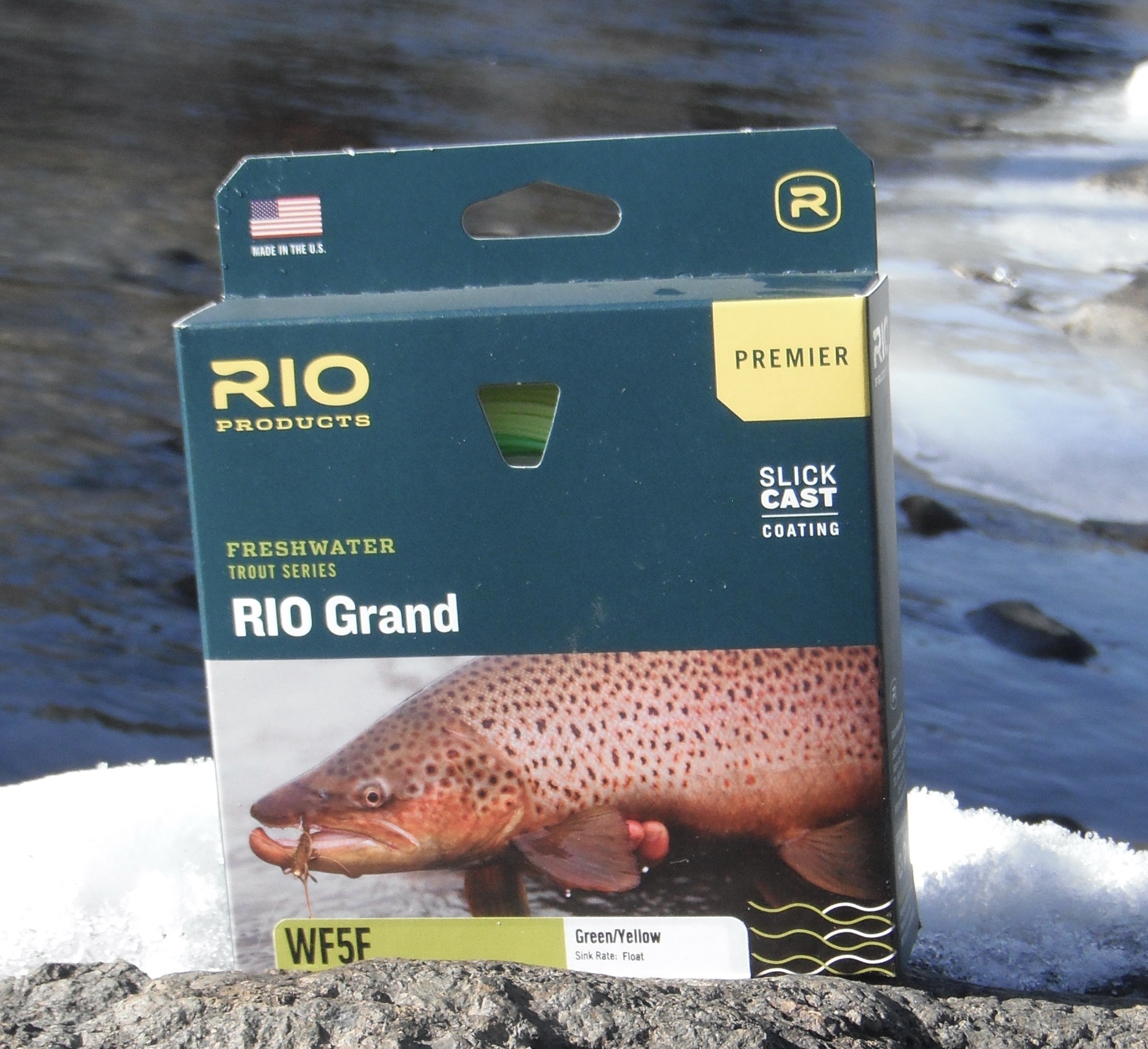 Stream Trout Fly Fishing Line Rio Creek PREMIER Floating River 